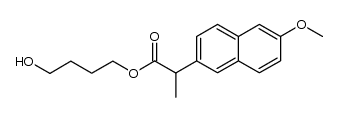 naproxen hydroxybutyl ester结构式