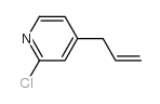 2-氯-4-烯丙基吡啶结构式
