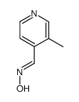 4-Pyridinecarboxaldehyde,3-methyl-,oxime(9CI) structure