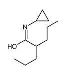 N-cyclopropyl-2-propylpentanamide Structure