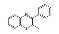 2-methyl-3-phenyl-2H-benzo[1,4]thiazine结构式