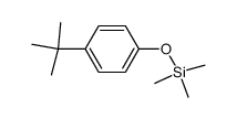 (4-tert-butylphenoxy)trimethylsilane Structure