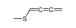 1-methylsulfanylbuta-1,2,3-triene Structure