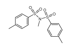 N-Methyldi(4-methylbenzolsulfonyl)amin Structure