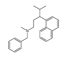N-Benzyl-γ-isopropyl-N-methyl-1-naphthalene-1-propanamine结构式