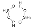 1,3,5,7,2,6,4,8-tetraoxadiphosphadisilocane结构式