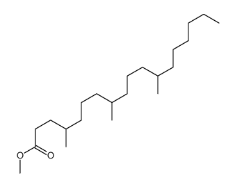 4,8,12-Trimethyloctadecanoic acid methyl ester结构式