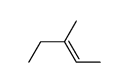 trans-3-methyl-2-pentene结构式