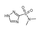 1H-[1,2,4]triazole-3-sulfonic acid dimethylamide结构式