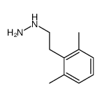 1-(2,6-Dimethylphenethyl)hydrazine结构式