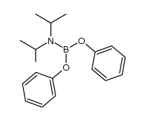 diisopropylamino(diphenoxy)borane Structure