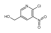 6-chloro-5-nitropyridin-3-ylmethanol Structure