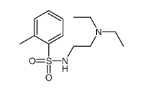 N-[2-(Diethylamino)ethyl]-2-methylbenzene-1-sulfonamide Structure