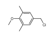 4-chloromethyl-2,6-dimethyl-anisole结构式