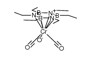 (BC2H5NC2H5)3*Cr(CO)3 Structure