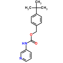 Carbamic acid, 3-pyridinyl-, [4-(1,1-dimethylethyl)phenyl]methyl ester (9CI)结构式