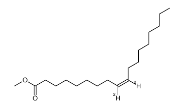 methyl (9,10-(2)H2)octadec-9Z-enoate Structure