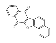 Dinaphtho[1,2-b:2',3'-d]furan-7,12-dione结构式