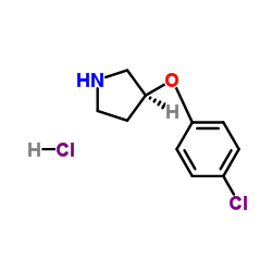 S-3-(4-CHLOROPHENOXY)-PYRROLIDINE picture