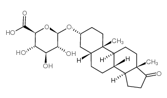 b-D-Glucopyranosiduronic acid, (3a,5b)-17-oxoandrostan-3-yl picture