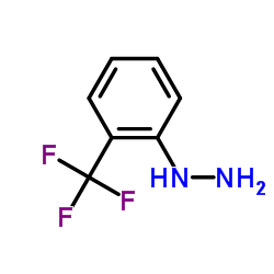 2-Trifluoromethylphenylhydrazine structure