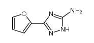 (9ci)-5-(2-呋喃)-1H-1,2,4-噻唑-3-胺结构式