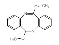 (4aZ,6E,10aZ,12E)-6,12-dimethoxybenzo[c][1,5]benzodiazocine结构式