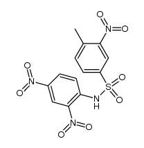 2-nitro-toluene-4-sulfonic acid-(2,4-dinitro-anilide)结构式