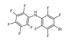 2,2',3,3',4,5,5',6,6'-nonafluoro-4'-bromodiphenylamine结构式