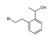 Benzenemethanol, 2-(2-bromoethyl)--alpha--methyl- (9CI) structure