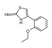 2-Thiazolamine,4-(2-ethoxyphenyl)-(9CI) structure