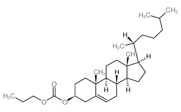 [(3S,8S,9S,10R,13R,14S,17R)-10,13-dimethyl-17-[(2R)-6-methylheptan-2-yl]-2,3,4,7,8,9,11,12,14,15,16,17-dodecahydro-1H-cyclopenta[a]phenanthren-3-yl] propyl carbonate picture
