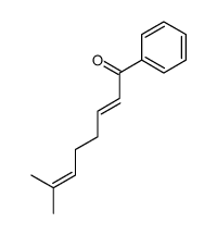 7-methyl-1-phenylocta-2,6-dien-1-one Structure