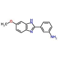 3-(6-Methoxy-1H-benzimidazol-2-yl)aniline Structure