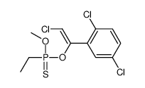 [(Z)-2-chloro-1-(2,5-dichlorophenyl)ethenoxy]-ethyl-methoxy-sulfanylidene-λ5-phosphane Structure