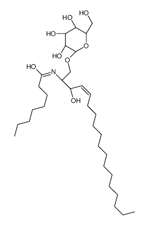 D-半乳糖基-β-1,1'N-辛酰基-D-赤型-鞘氨醇结构式