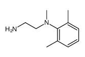 N-Methyl-N-[2,6-dimethyl-phenyl]-aethylendiamin结构式