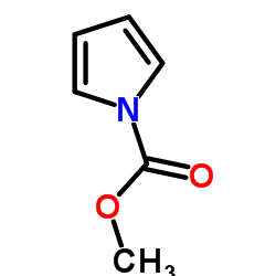 Methyl 1H-pyrrole-1-carboxylate Structure