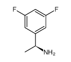 (S)-1-(3,5-二氟苯基)乙胺结构式