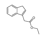 ethyl 2-(1H-inden-3-yl)acetate Structure