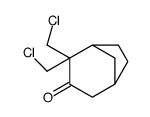 4,4-bis(chloromethyl)bicyclo[3.2.1]octan-3-one Structure