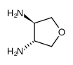 (S,S)-trans-3,4-diaminotetrahydrofuran structure