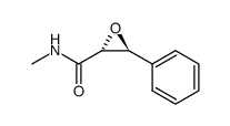 (2R,3S)-3-phenyloxirane-2-carboxylic acid methylamide Structure