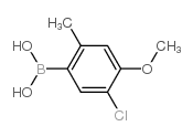 (5-氯-4-甲氧基-2-甲基苯基)硼酸图片