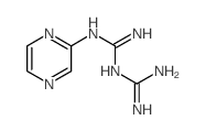 Guanidine,N-(aminoiminomethyl)-N'-2-pyrazinyl-结构式