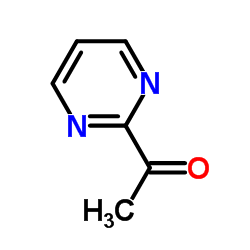 1-(2-Pyrimidinyl)ethanone Structure