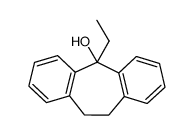 5-ethyl-10,11-dihydro-5H-dibenzo[a,d][7]annulen-5-ol Structure