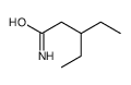 3-ethylpentanamide Structure