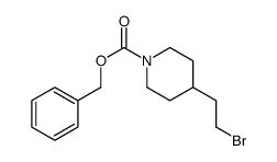 benzyl 4-(2-bromoethyl)piperidine-1-carboxylate Structure