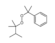 2-(2,3-dimethylbutan-2-ylperoxy)propan-2-ylbenzene结构式